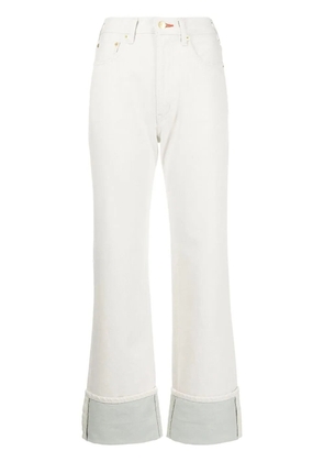 Tu es mon Tresor The Carnelian straight-leg jeans - Grey