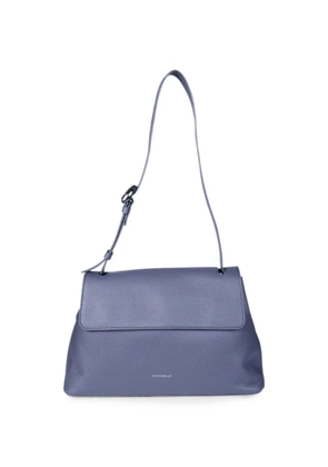 Coccinelle Fern leather shoulder bag - Grey