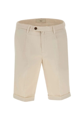 Briglia 1949 turn-up hem shorts - Neutrals