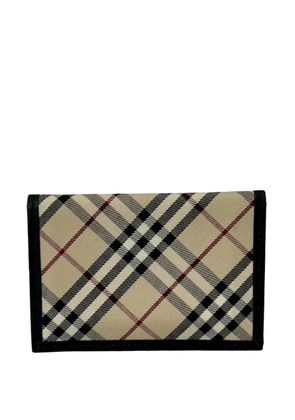 Burberry Pre-Owned 2000-2017 Nova Check Canvas Case card holder - Neutrals