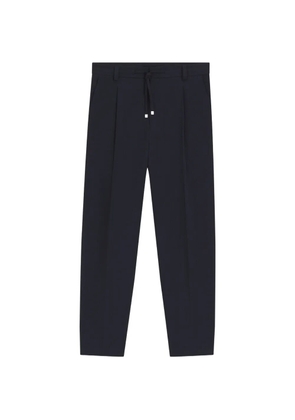 HUGO drawstring pleated trousers - Blue