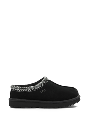 UGG Tasman II embroidered flat mules - Black