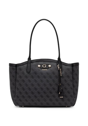 GUESS USA Lindsey logo-plaque tote bag - Grey