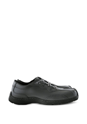 Dr. Martens topstitched leather derby shoes - Grey