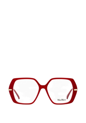 Max Mara Eyewear geometric-frame glasses - Red