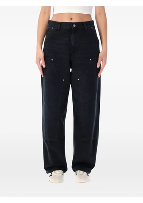 Carhartt WIP double-knee canvas trousers - Black