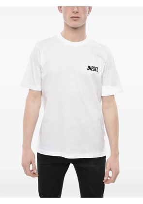 Diesel T-Just-Small embroidered-logo crewneck T-shirt - White