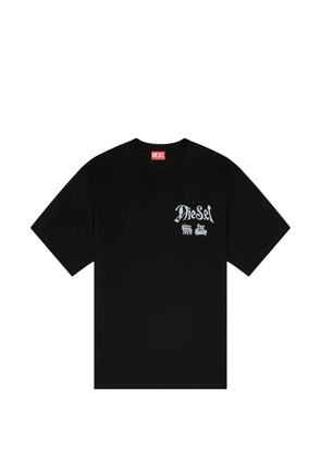 Diesel logo-print T-shirt - Black