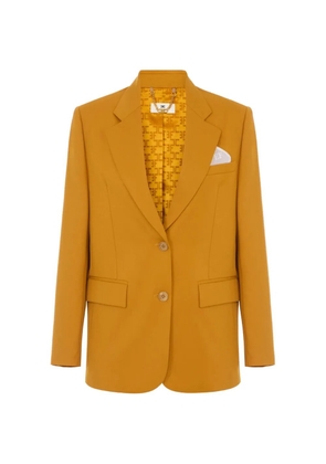 Elisabetta Franchi jacket in gabardine fabric - Yellow