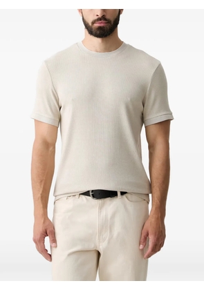 Joop! ribbed-knit T-shirt - Neutrals
