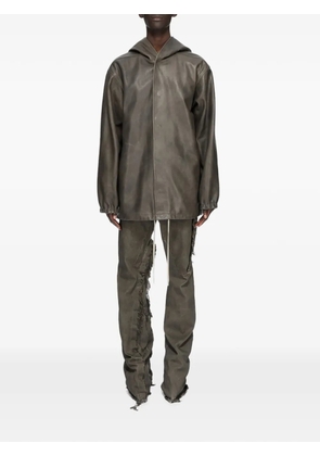 Rick Owens Bolan frayed jeans - Brown