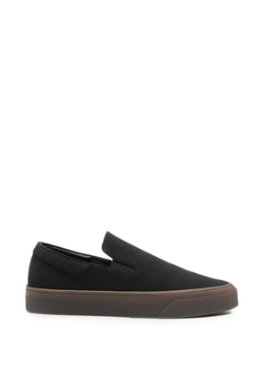 The Row MH slip-on shoes - Black