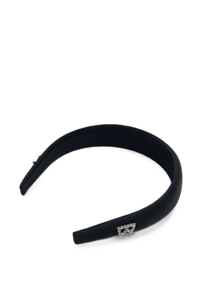 Ruslan Baginskiy crystal-embellished headband - Black