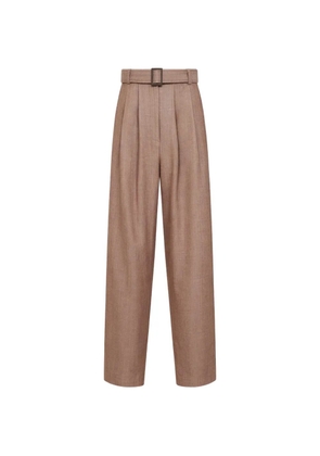 BATAKOVIC Belgrade Portofino belted pleated trousers - Brown