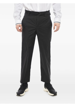 Neil Barrett Ando belted trousers - Black