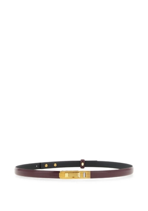 Alberta Ferretti leather belt - Red