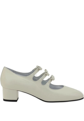 Carel Paris 40mm Kinette pumps - White