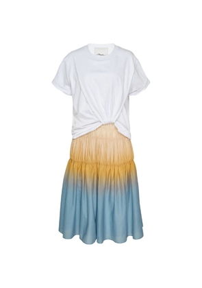 3.1 Phillip Lim twist-detail midi dress - White