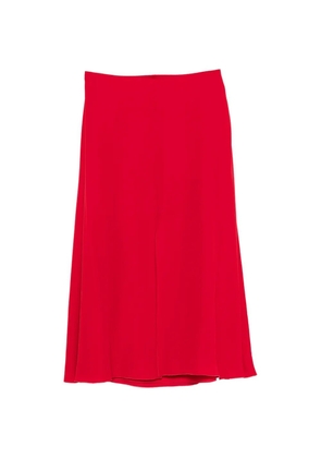 Valentino Garavani front-slit midi skirt - Red