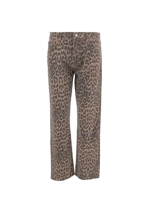 RE/DONE Mid Rise Blondie Crop jeans - Brown
