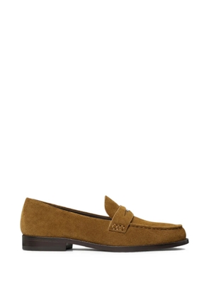 Tory Burch classic penny loafers - Brown