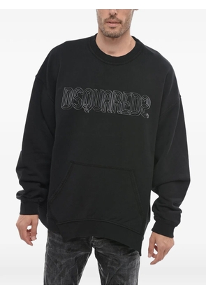 DSQUARED2 logo-print sweatshirt - Black
