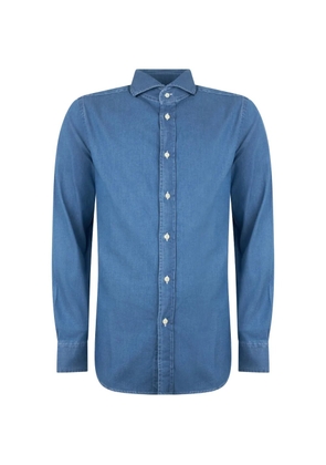 Moorer long-sleeve shirt - Blue