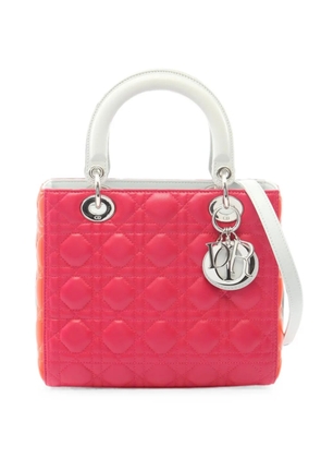 Christian Dior Pre-Owned 2010s Lady Dior two-way handbag - Pink