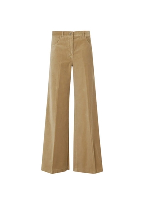 ASPESI corduroy wide-leg trousers - Neutrals