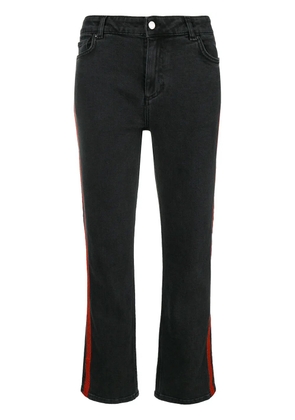 Victoria Beckham side stripe jeans - 497 ASH BLUE