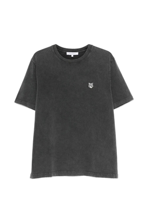 Maison Kitsuné faded-effect Fox Head T-shirt - Grey