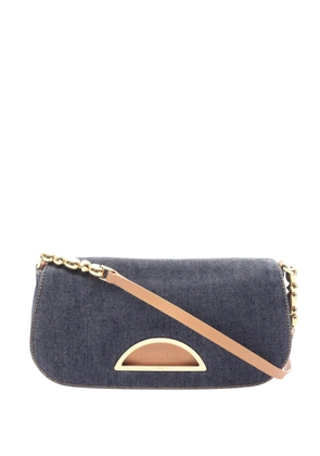 Christian Dior Pre-Owned 2000 Denim Malice Flap shoulder bag - Blue