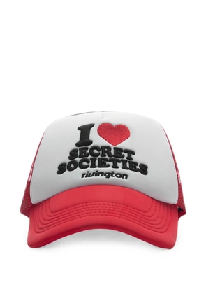 RIVINGTON ROI REBIS Secret Societies trucker hat - Red
