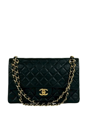 CHANEL Pre-Owned 1980-1990 Medium Classic Lambskin Double Flap shoulder bag - Black