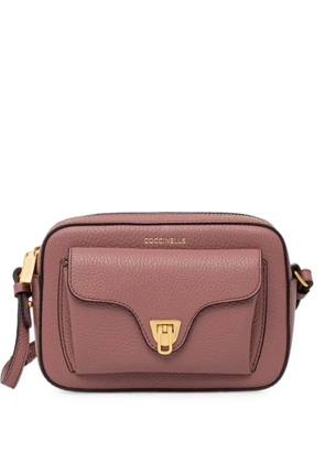 Coccinelle leather mini shoulder bag - Pink