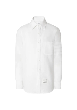 Thom Browne 4-Bar linen shirt - White