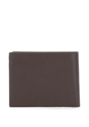 GIANNI CHIARINI logo-plaque leather wallet - Brown