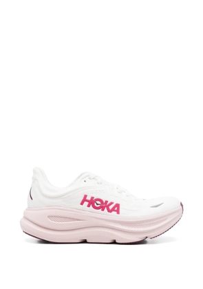 HOKA Bondi 9 lace-up sneakers - White