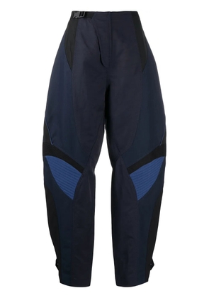 Stella McCartney tapered panelled trousers - Blue