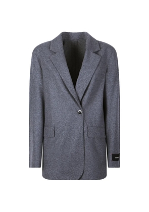 PINKO single-breasted notched-lapels jacket - Grey