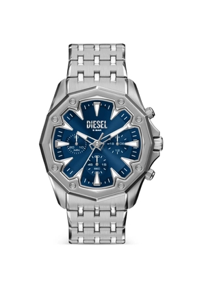 Diesel Stainless Steel Chronograph 46mm Watch - Blue