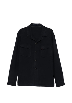 Tagliatore flap-pocket shirt jacket - Blue