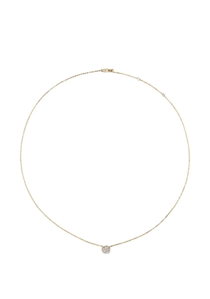 Monica Vinader MV Siren™ Solitaire diamond necklace - Gold