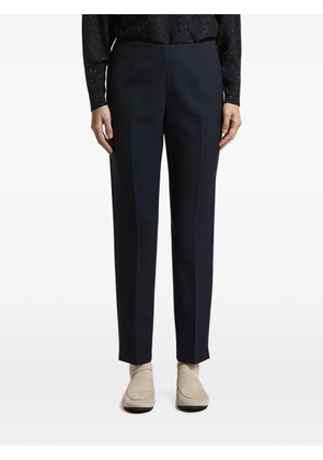 Peserico pressed-crease trousers - Blue