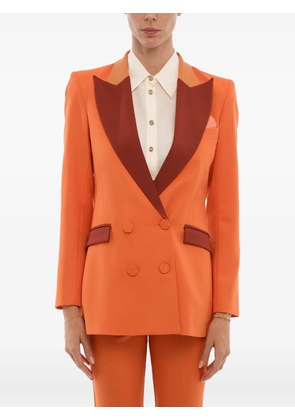 Hebe Studio Bianca double-breasted blazer - Orange
