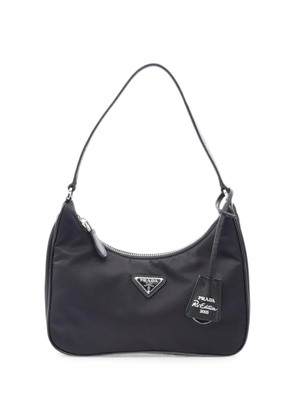 Prada Pre-Owned 2010s Re-Edition 2005 Re-Nylon shoulder bag - Black