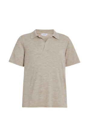 Gabriela Hearst short-sleeve polo shirt - Neutrals