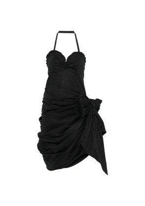 Chloé gathered-detail asymmetric dress - Black