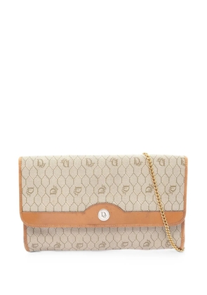 Christian Dior Pre-Owned 2000s Honeycomb chain shoulder bag - Neutrals
