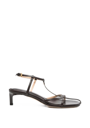 Dear Frances T-bar leather sandals - Brown